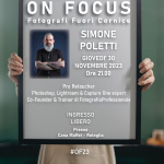 locandina On Focus Simone Poletti